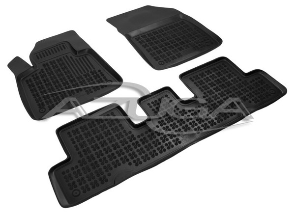 3D Gummi-FußMatten Gummimatten FüR Citroen C4 Picasso 2013- C4 Spacetourer 2018--image