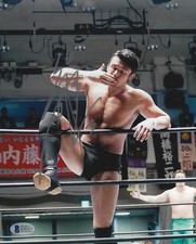 Katsuyori Shibata Signed 8x10 Photo BAS COA New Japan Pro Wrestling Autograph 5