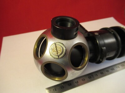 ZEISS GERMANY DIC NOSEPIECE TURRET 466220 MICROSCOPE PART AS