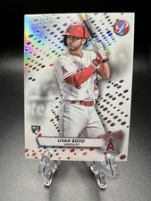 2023 Topps Pristine Liván Soto Rookie Los Angeles Angels #206 Refractor 