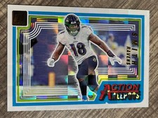 2023 Donruss Football, Action All Pros, Roquan Smith, #AAP-12, Baltimore Ravens