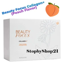 Nu Skin NuSkin Beauty Focus Collagen Pharmanex [PEACH] Exp 04/2026 NEW SEALED