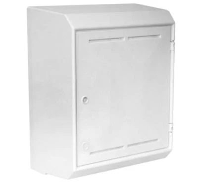 MK2 Tricel Surface Mounted GAS Meter Box MeterBox MK2 White National Grid