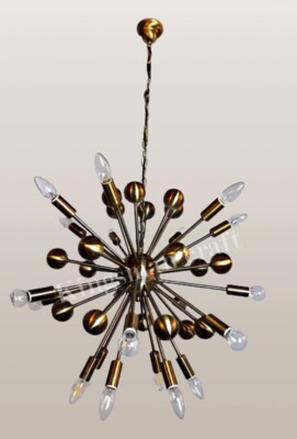 Masterly Klassisch Looked Sputnik Kronleuchter 18 Licht Rund Bälle Bengel Einbau