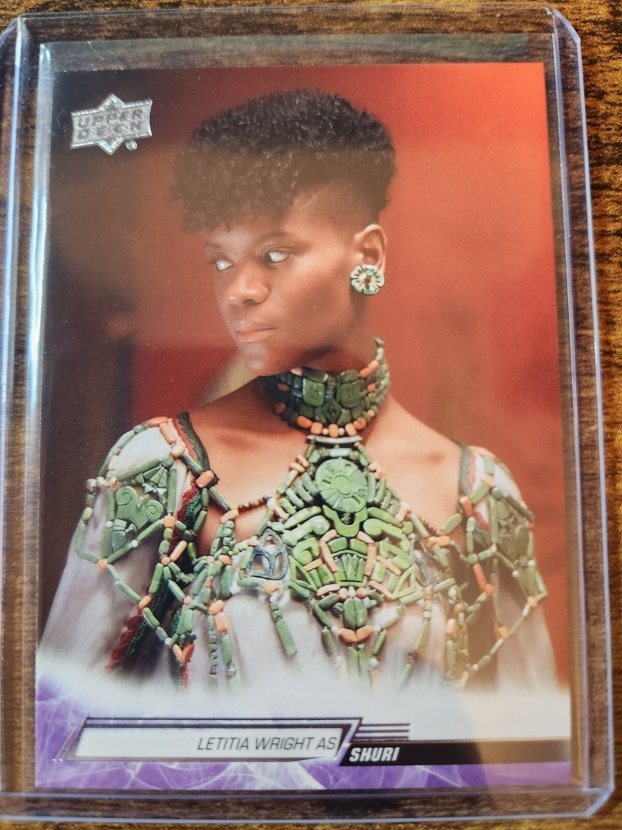 upper deck marvel レティーシャ・ライト 直筆サイン 高品質 カード