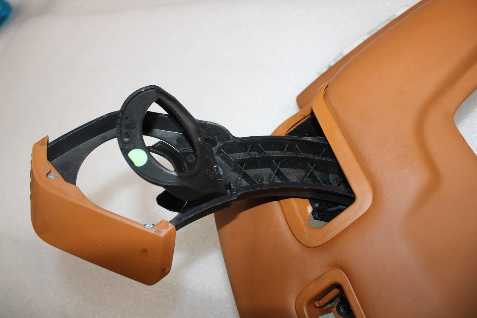 Ferrari California, Dash Panel, Center Lower Section, Brown, Used, P/N 81521300