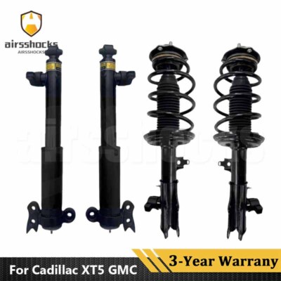 4x Front Rear Shock Struts Assys w/CDC Fit Cadillac XT5 GMC Acadia SL 2017-2020