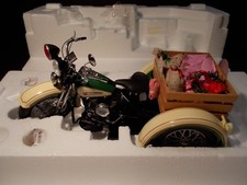 Franklin mint Harley Davidson Christmas servi...