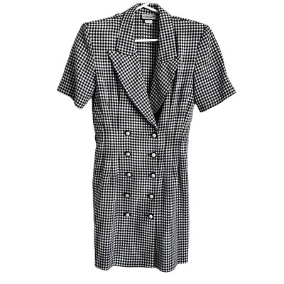 loose blazer dress MILLY Noora Blazer Dress in Black