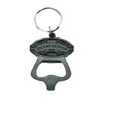 Sierra Nevada Pewter Gray Bottle Opener Keyring Souvenir
