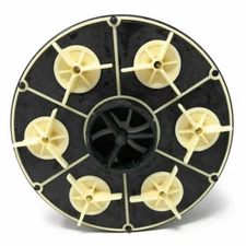 For Paramount 004-302-4408-00 6 Port Module with Valve Shell Oring, Black