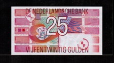 Netherlands 25 GULDEN 1989 Gem UNC