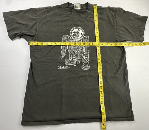 Vintage Celtica Islands Of The Barbarian RARE T-Shirt XL Black Single Stitch - Picture 3 of 8