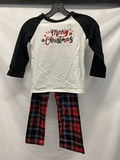 Kids Christmas Pajama Set   Size 6-7Y