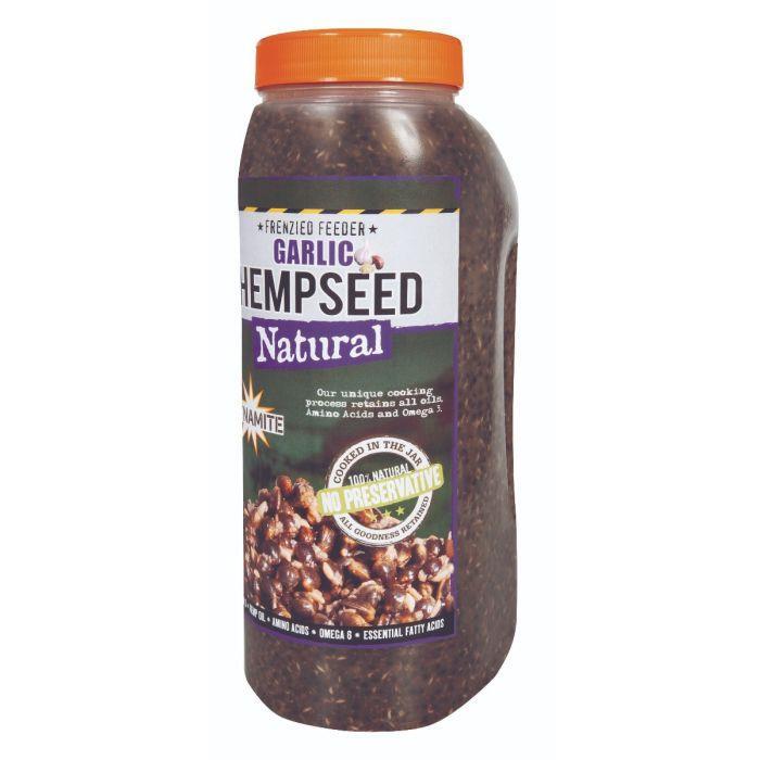 Dynamite Baits Garlic Frenzied Hempseed Jar 2.5L