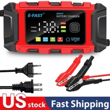 6 A Car Battery Charger–12V Trickle Maintainer for Lead Acid & LiFePO4 Marine