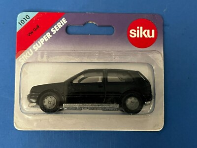 Siku VW Golf GL Sika Super Serie 1010 Black Made in Germany | eBay