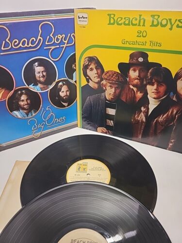 Beach Boys 20 Greatest Hits & Beach Boys 15 Big Ones - Lot de 2 très bon état ++/vintage  - Photo 1/10