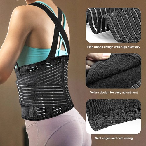 Back Brace Lower Lumbar Support for Heavy Lifting - Lower Back Support Belt - 第 19/23 張圖片
