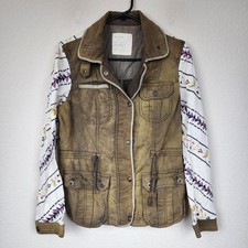 Free People Small Embroidered Boho Jacket