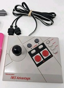 Nintendo NES Controller 4 Lot OEM Advantage Zapper NES005 NES004 Eliminator 1985