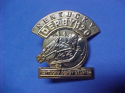 1994 Kentucky Derby Starter Pin 120th Running.Mint.hard to find.
