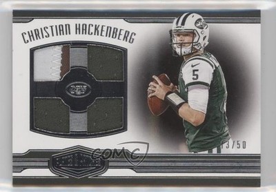 2016 Plates & Patches Rookie Quad Jerseys 13/50 Christian Hackenberg RC 0f6