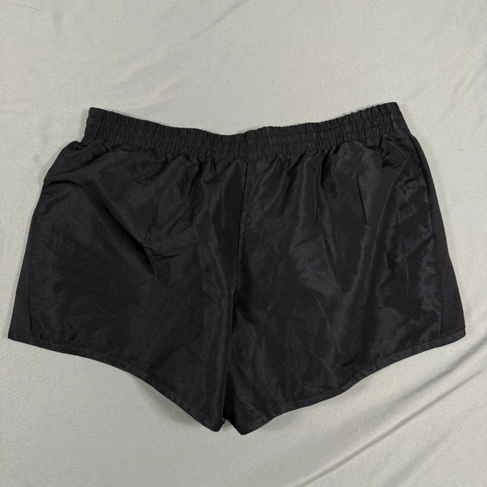 Pantalones Cortos de Entrenamiento Atléticos Danskin Now Niñas Grandes Negros Cintura Elástica Cordón Foto 2 de 4