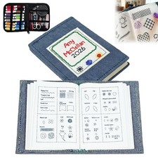 2026 Upgraded Embroidery Stitch Book Kit, The Ultimate Embroidery Learning Bo...