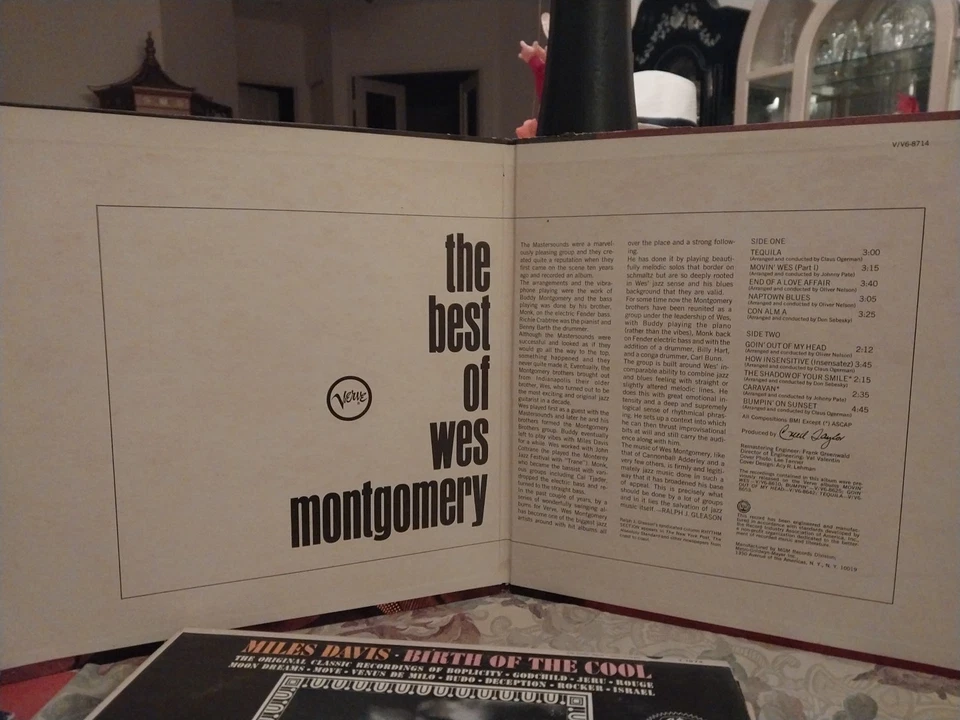 Wes Montgomery LP The Best Of Wes Montgomery Original Stereo Verve Record EX+ - Image 4 of 4