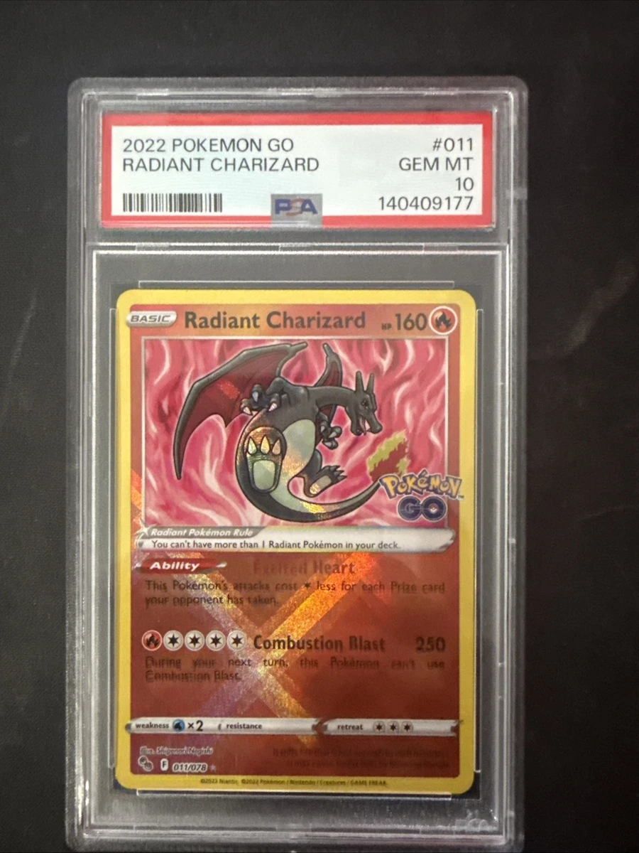 PSA Pokémon Charizard Individual Cards for sale - eBay