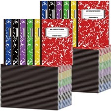 48 Pieces Mini Composition Notebook Composition Books Small Marble Note Books...