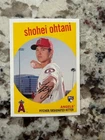 2018 TOPPS ARCHIVES ROOKIE CARD LA ANGELS SHOHEI OHTANI #50