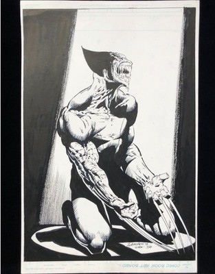 Joe Rubinstein - Wolverine (Silvestri) ORIGINAL ART Marvel Dibujo Fumetti Dessin