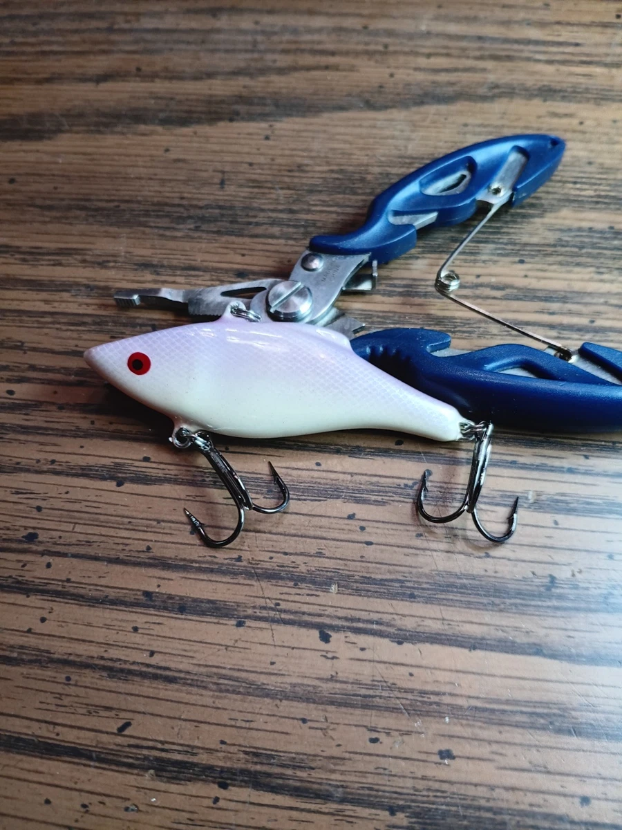 Leurre Rapala Rattlin Rap 7 RNR-7 - Crankbait Sans Lèvres - Chrome Blue 1/2 Oz - Occasion