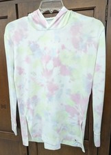 Abercrombie Kids Girls 15/16 Hoodie Knit Sweater Top Pullover Pastel New