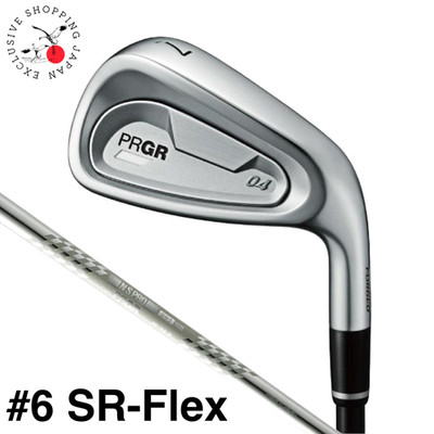 PRGR Golf 04 Iron #6 M-40 SR-Flex Spec Steel III Ver.2 Shaft 2024 Japan Men PSL