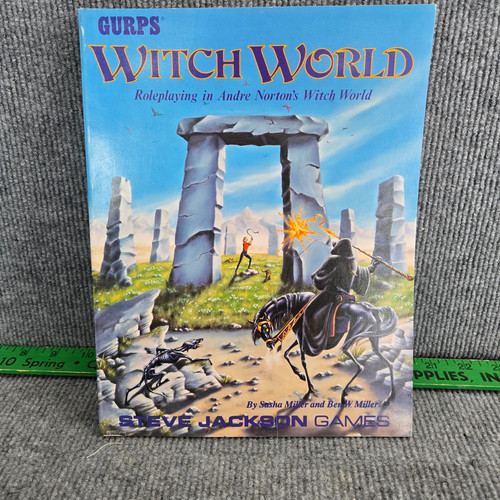 GURPS Witch World RPG Worldbook Steve Jackson Games