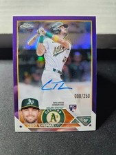 2023 Topps Chrome - Rookie Autographs Cody Thomas #RA-CT Purple Refractor /250