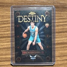 Topps Chrome Destiny Rookie Kon Knueppel Charlotte Hornets 2025-26 D-4 Insert