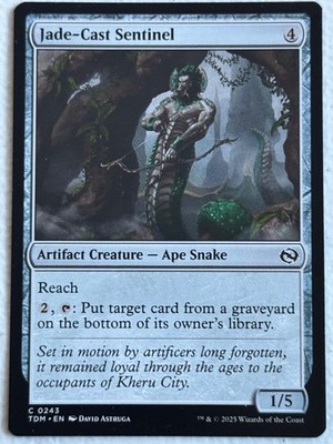 Jade-Cast Sentinel 243 C Tarkir: Dragonstorm