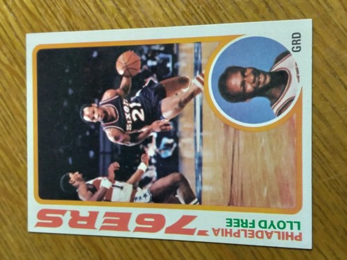 Lloyd Free #116 1978 Topps card