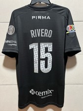 Cruz Azul Jersey Nacho Rivero Negra Pirma 2025 - 2026 LIGA BBVA MX Y 9 Copas