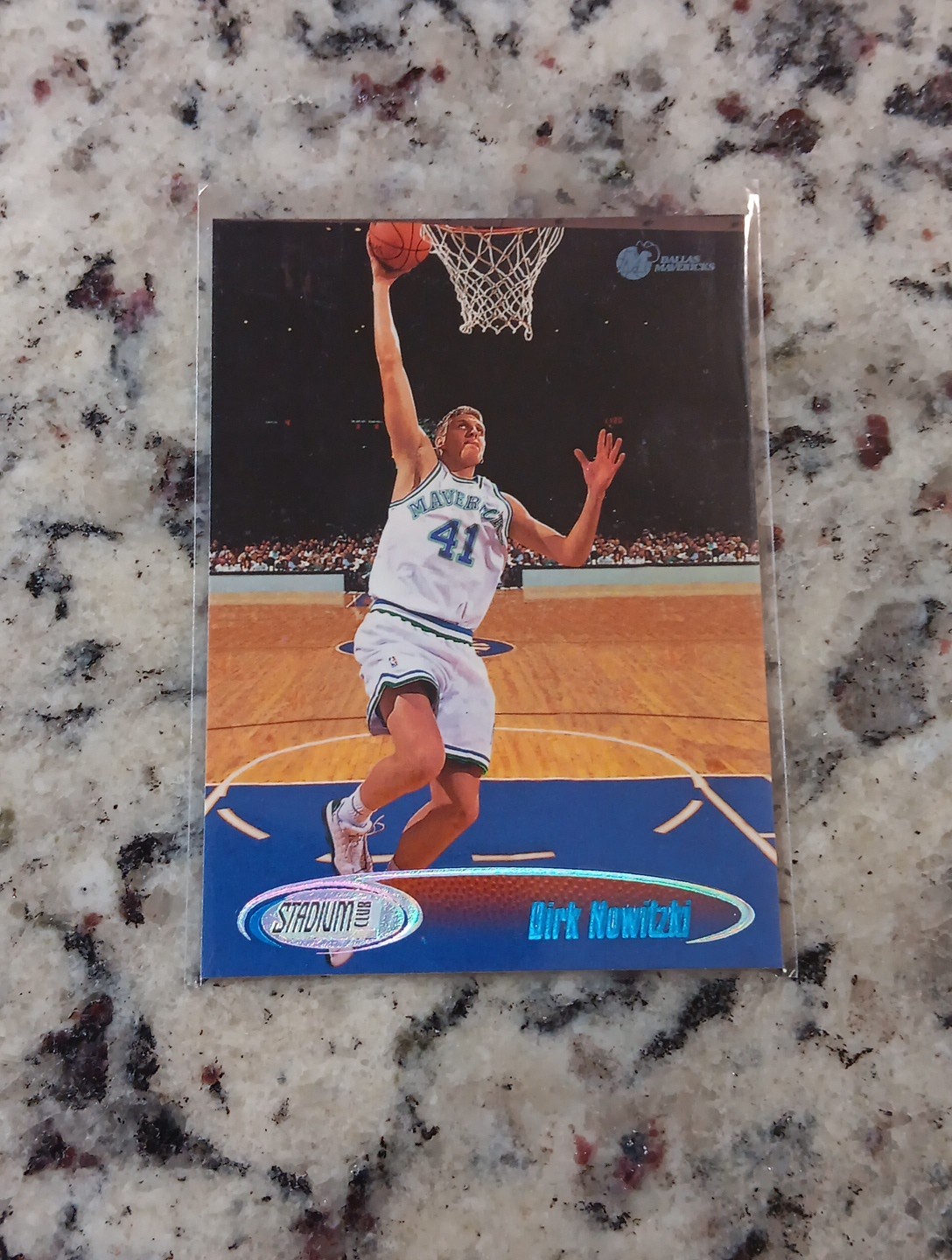 Dirk Nowitzki 1998-99 Stadium Club Rookie RC #202 Mavericks