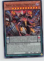 Nervedo the Shadebeast Power Patron BLZD-EN011 Blazing Dominion