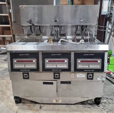 Henny Penny Electric Auto Lift Open Fryer 3 Well OEA323 Computron 8000
