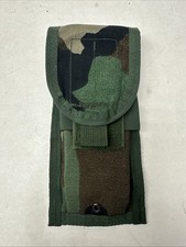 NEW USGI Double Rifle Pouch MOLLE II System Woodland M81