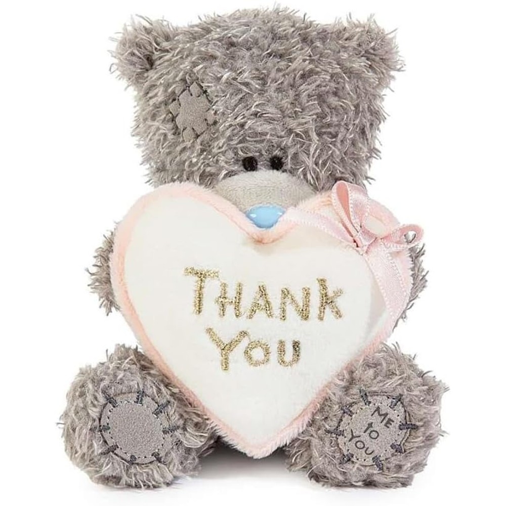 Me to You Tatty Teddy Plush 10cm High Thank You Bear Official Collection - Image 2
