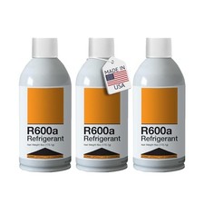 Leak Saver R600a Refrigerant - Upright Charging Self Sealing Can - 6oz Can - ...