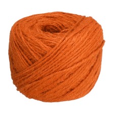 Natural Jute Rope 328 Feet 2mm Twine for Color, Orange